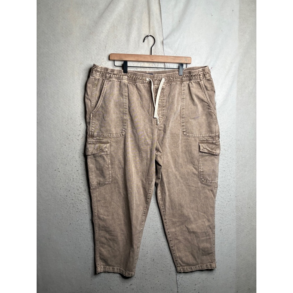 NWT Gap Denim Easy Jean Cargo Pants Brown XXL 434976-00-1